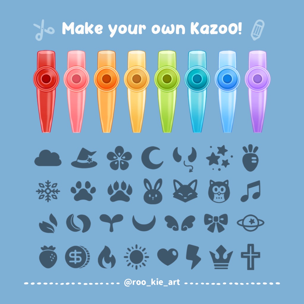 你的卡祖笛DIY！Make your Own Kazoo