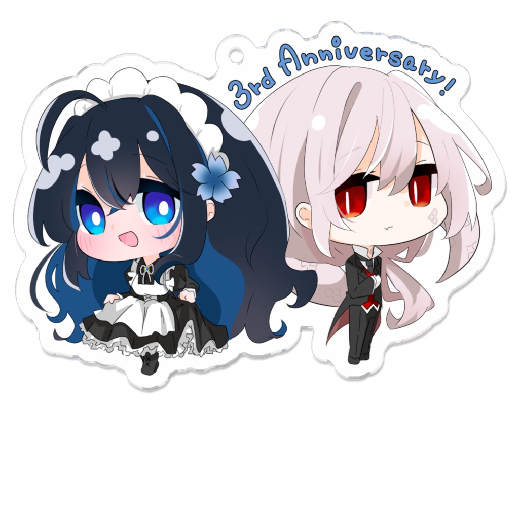 電脳みくに神社3rd Anniversary!アクリルキーホルダー