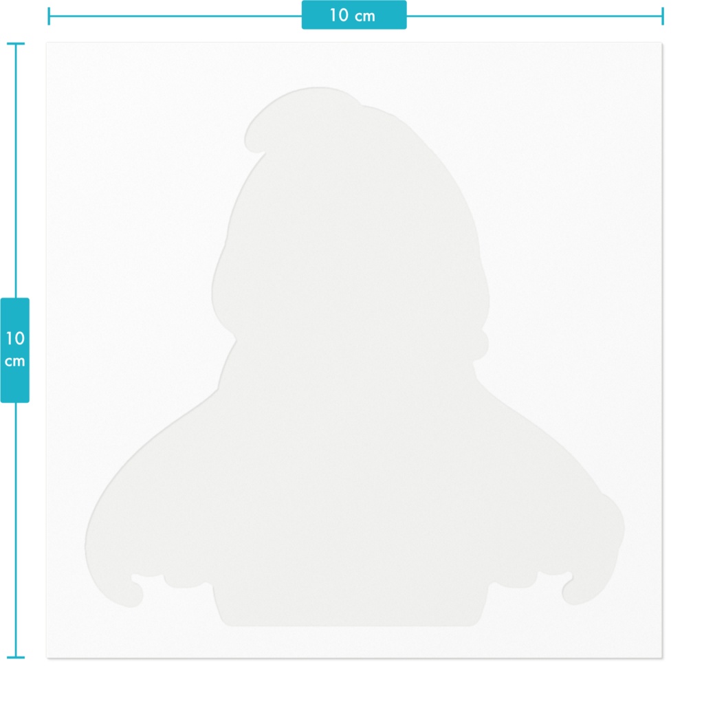 巳國しのステッカーB