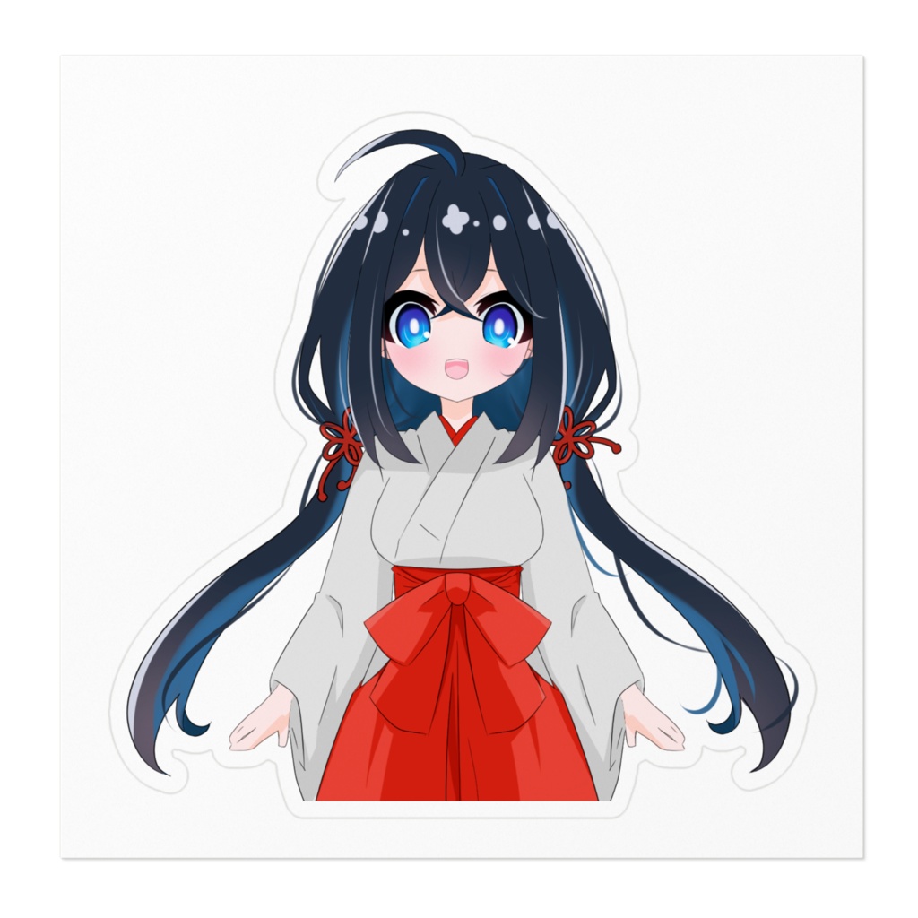 巳國しのステッカーB