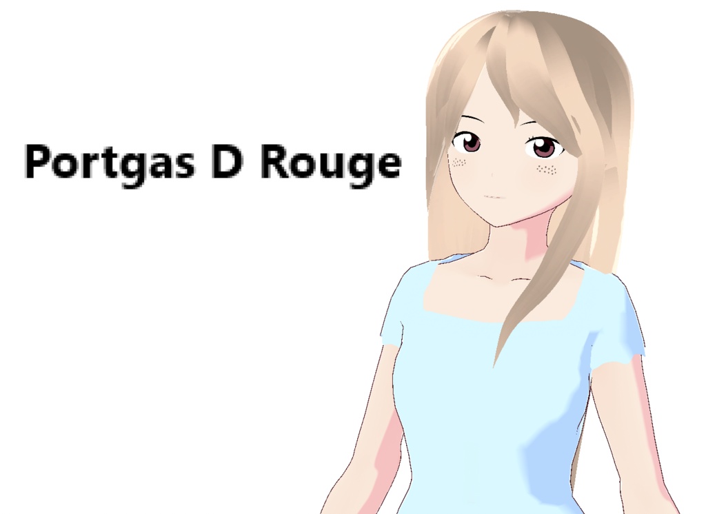 Portgas D Rouge Model