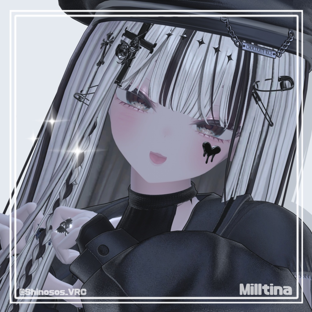 【9アバター対応】10color🌙 Lunaglow eye texture