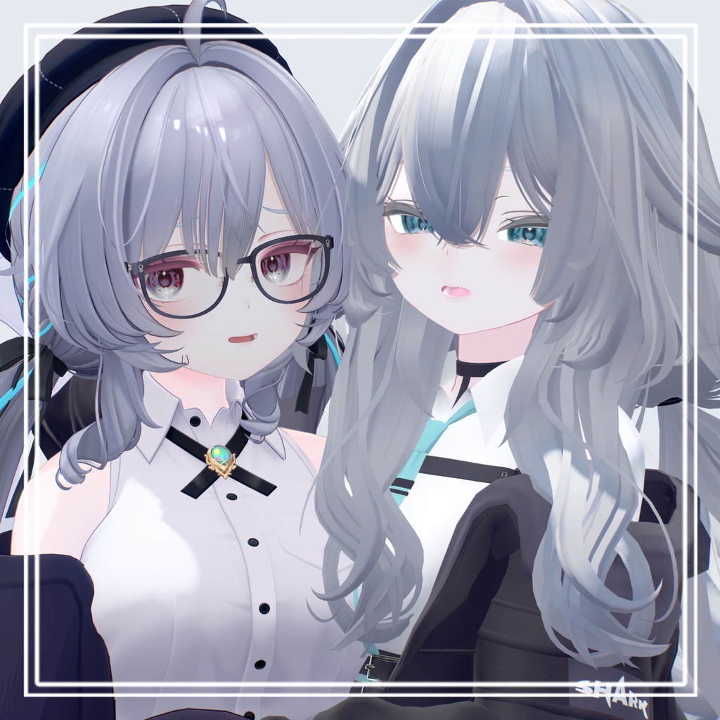 【9アバター対応】10color🌙 Lunaglow eye texture