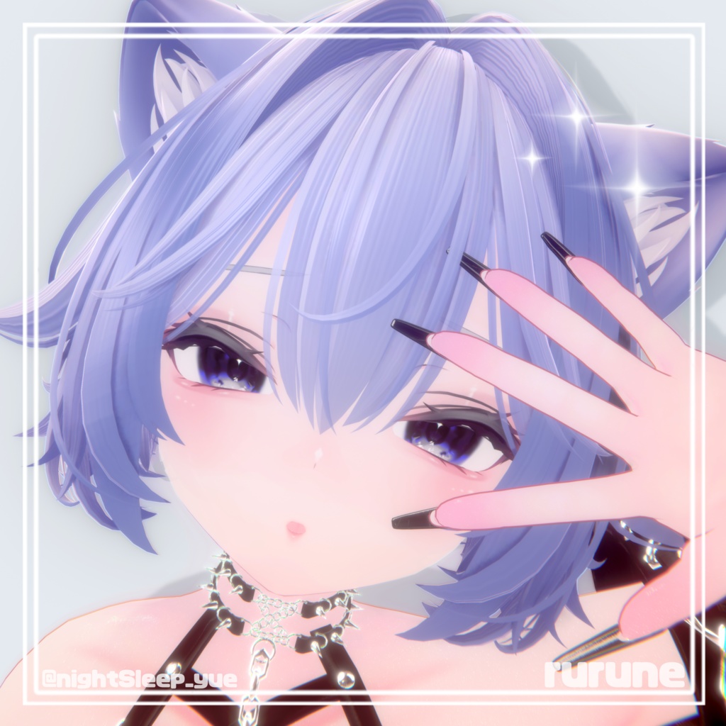 【9アバター対応】10color🌙 Lunaglow eye texture