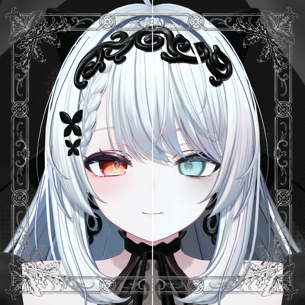【cazalis専用】make up&eye texture 🦋🖤