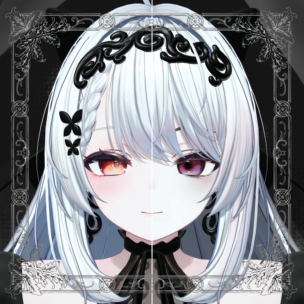 【cazalis専用】make up&eye texture 🦋🖤