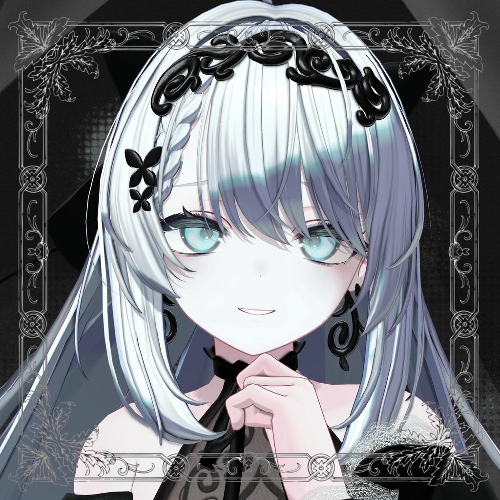 【cazalis専用】make up&eye texture 🦋🖤