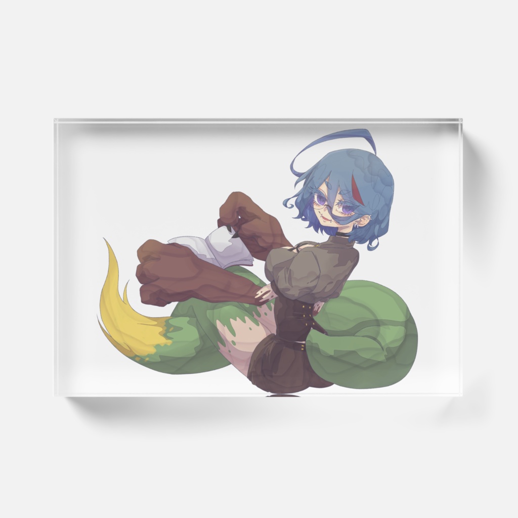 ルグルダー読書-アクリルブロック