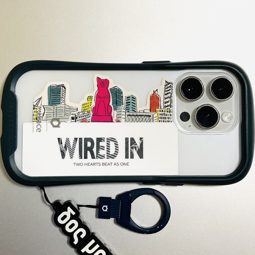 【ステッカー付】WIRED IN - ロングスリーブTシャツ