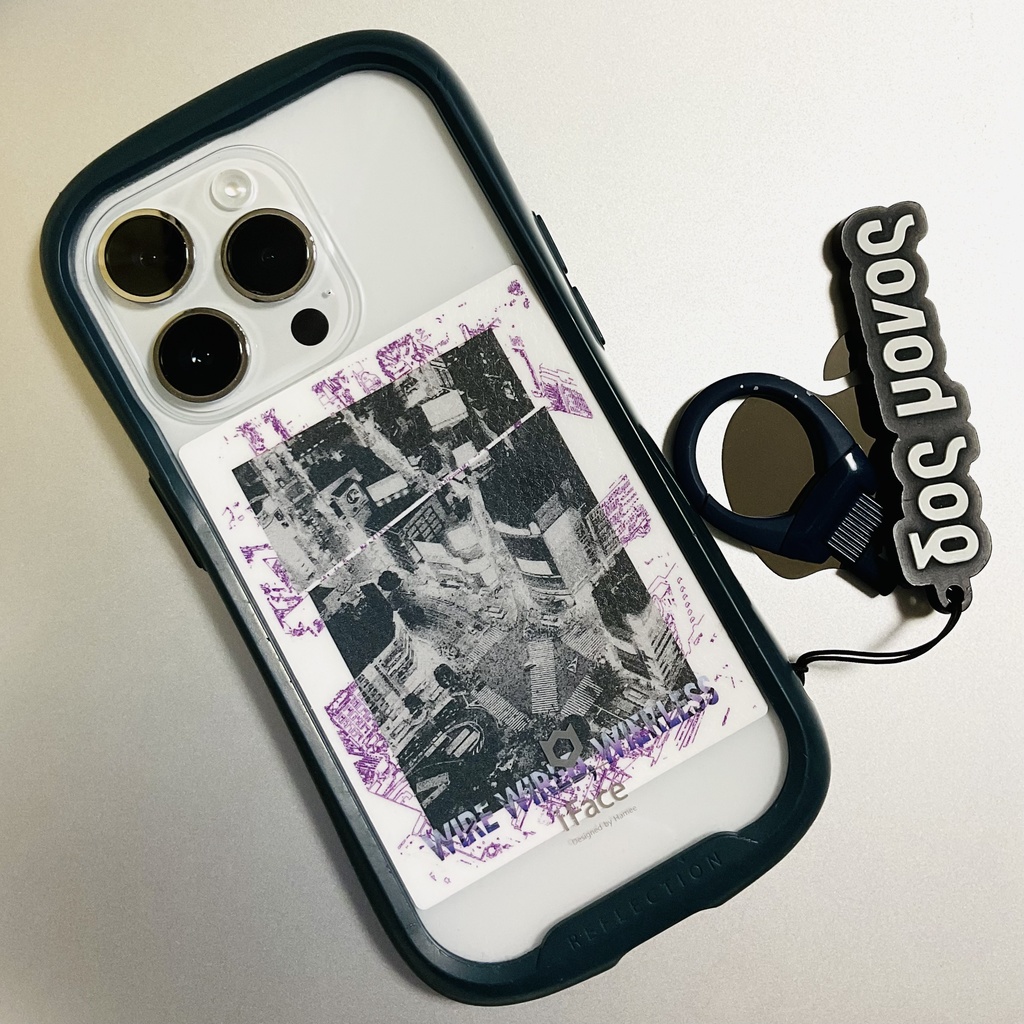 【ステッカー付】WIRED IN - ロングスリーブTシャツ