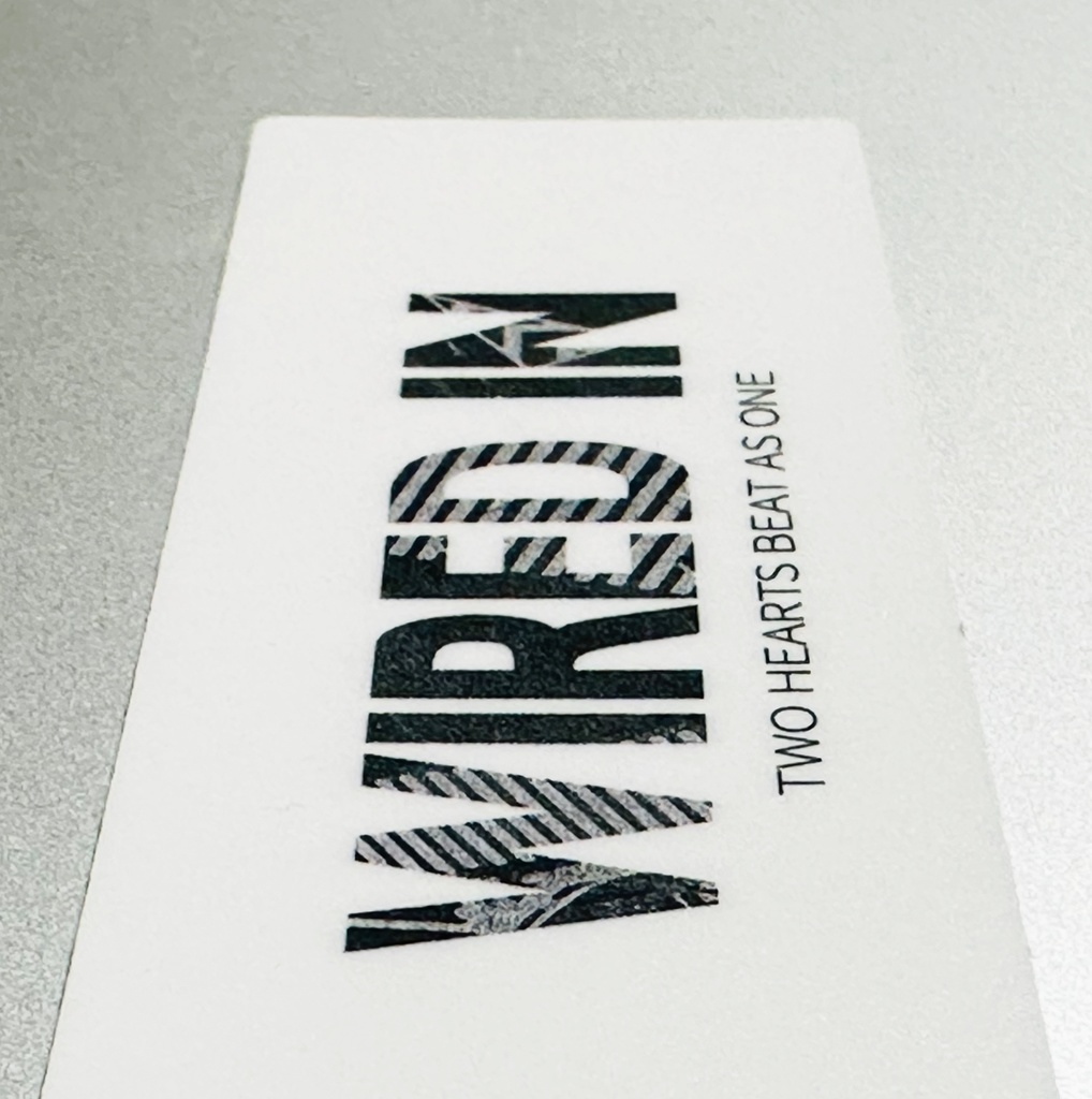 【ステッカー付】WIRED IN - ロングスリーブTシャツ