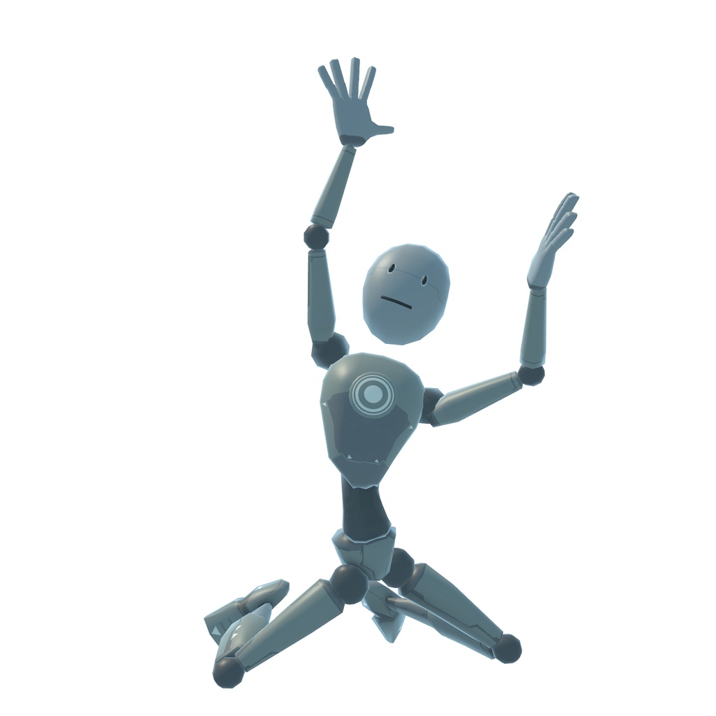 (10種)unityで使えるアニメーションポーズ