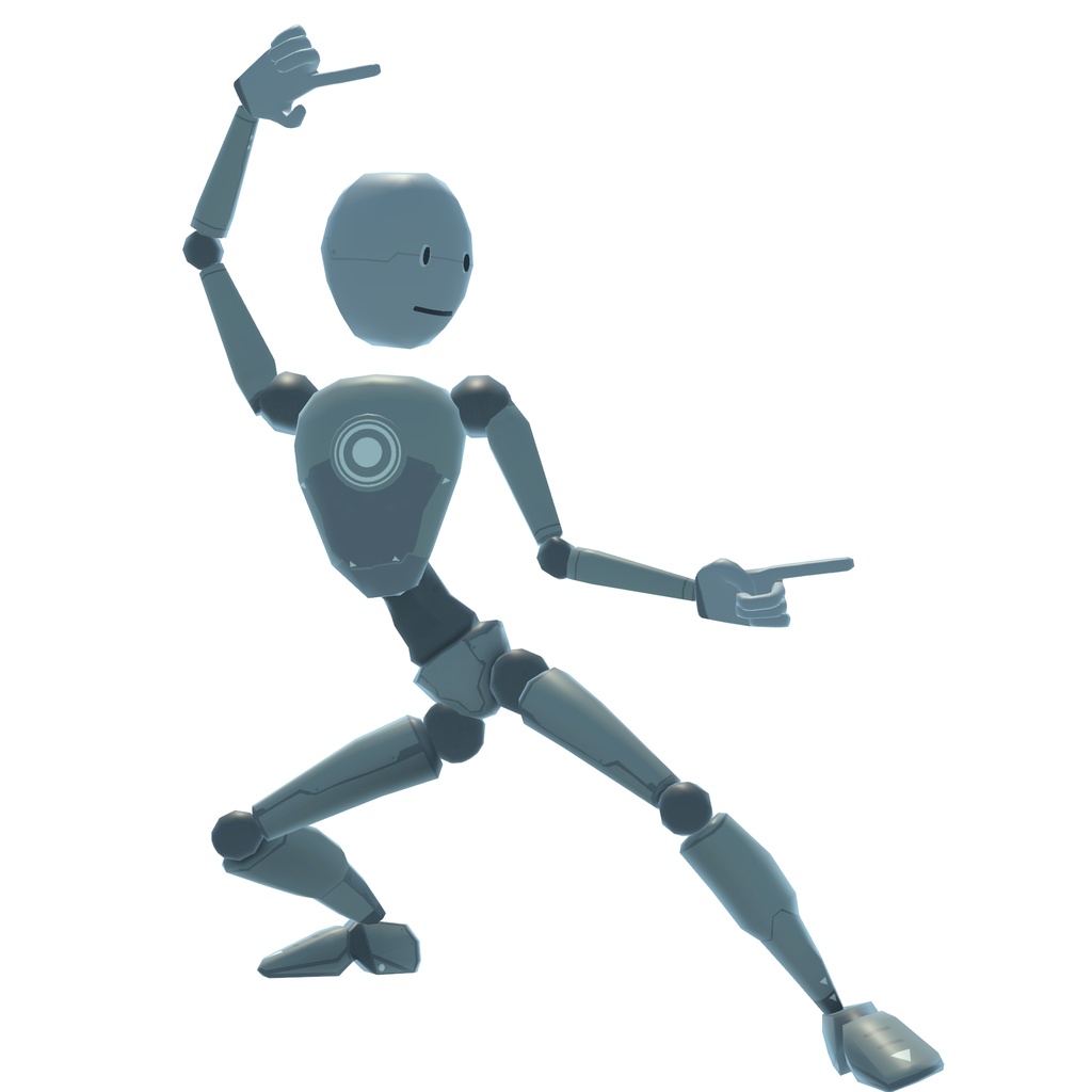 (10種)unityで使えるアニメーションポーズ