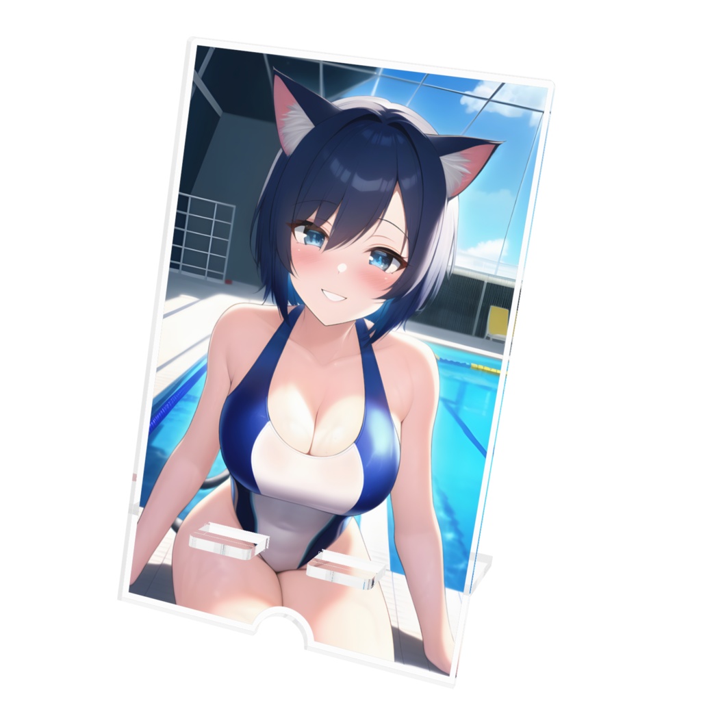 梨愛ちゃん水着 スマホスタンド