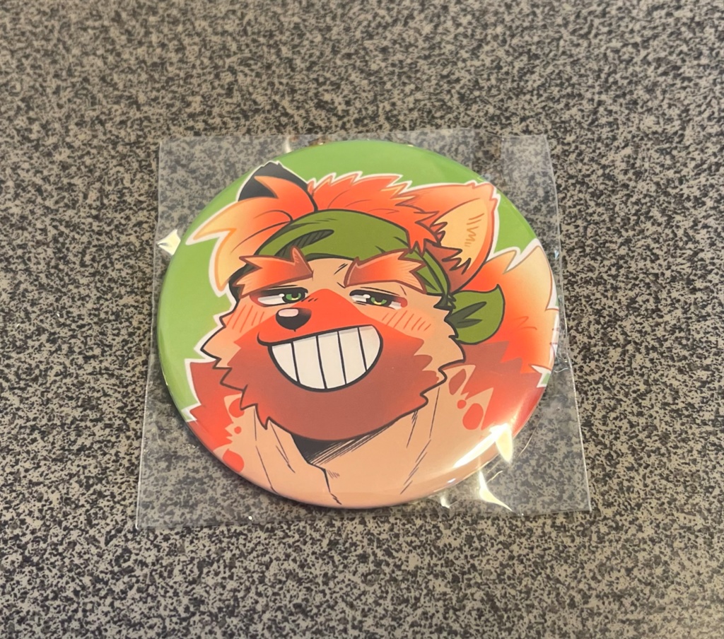 チャボくん缶バッジ