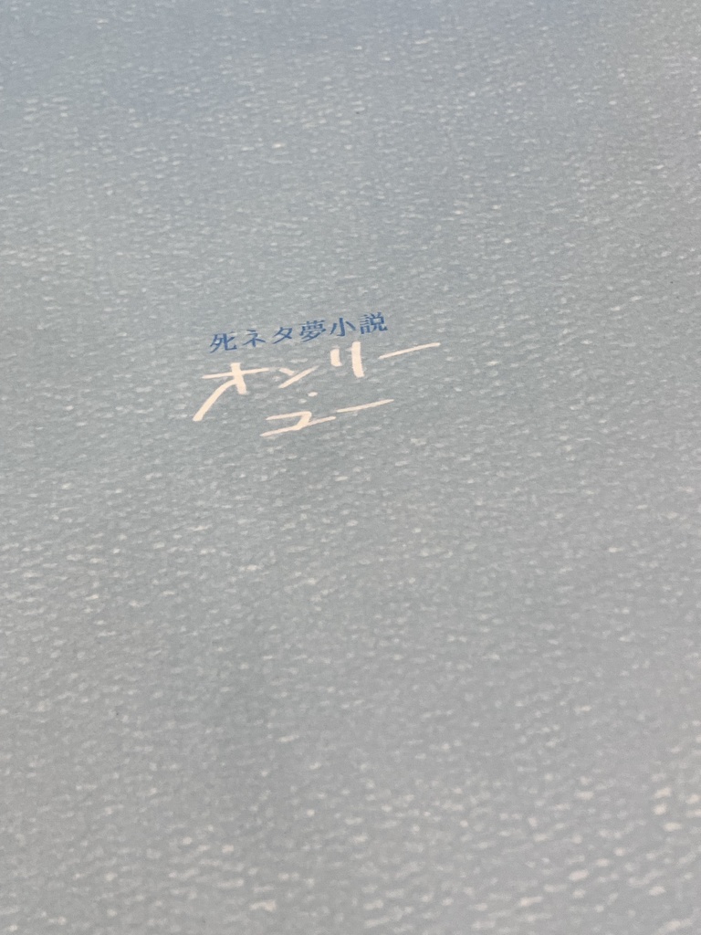 死ネタ夢小説 オンリー・ユー