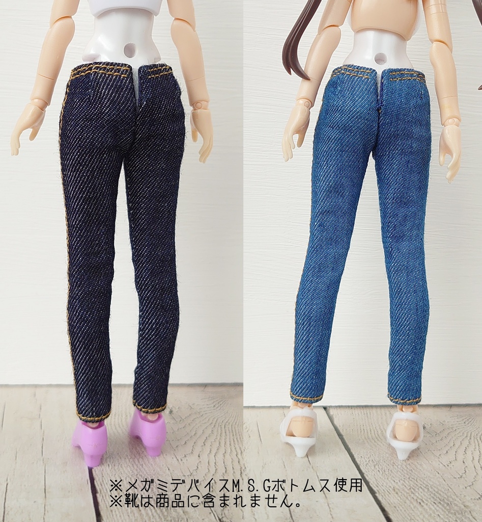 Block1.5 ローライズパンツ(デニム)