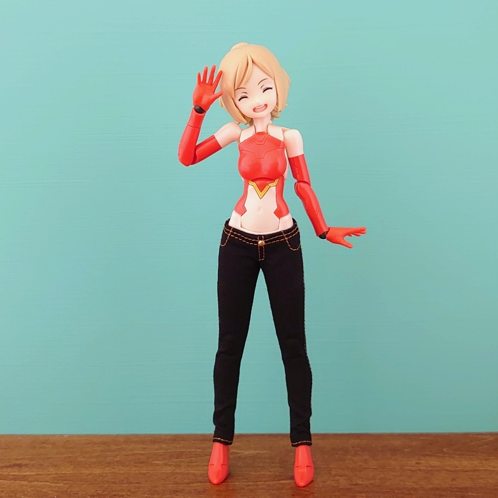 Block1.5 ローライズパンツ(ブラック)