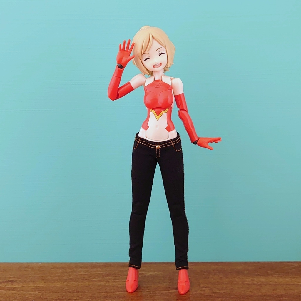 Block1.5 ローライズパンツ(ブラック)