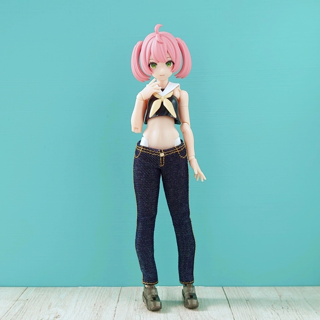 Block2-M ローライズパンツ(デニム)