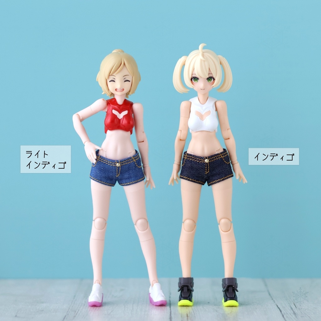 メガミB1R-M デニムショートパンツ