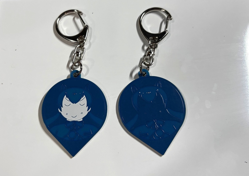 プリント基板キーホルダー ヒョウ/クロヒョウ