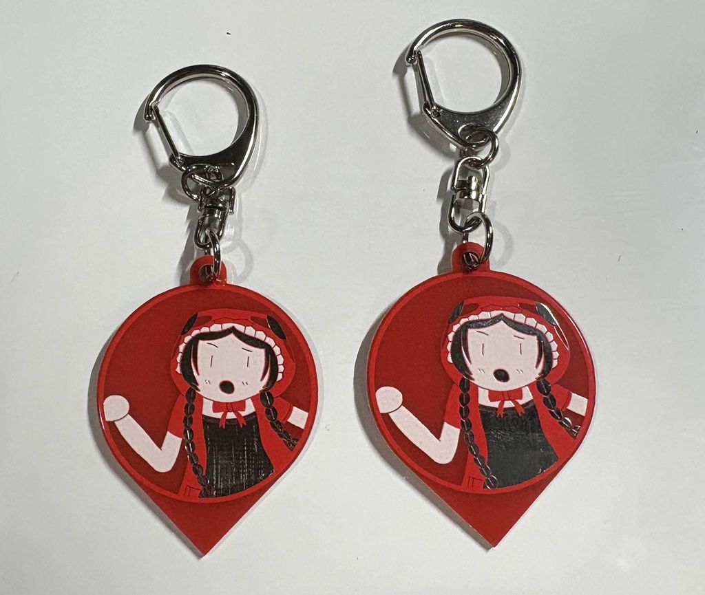 プリント基板キーホルダー エメラルドツリーボア/アマゾンツリーボア