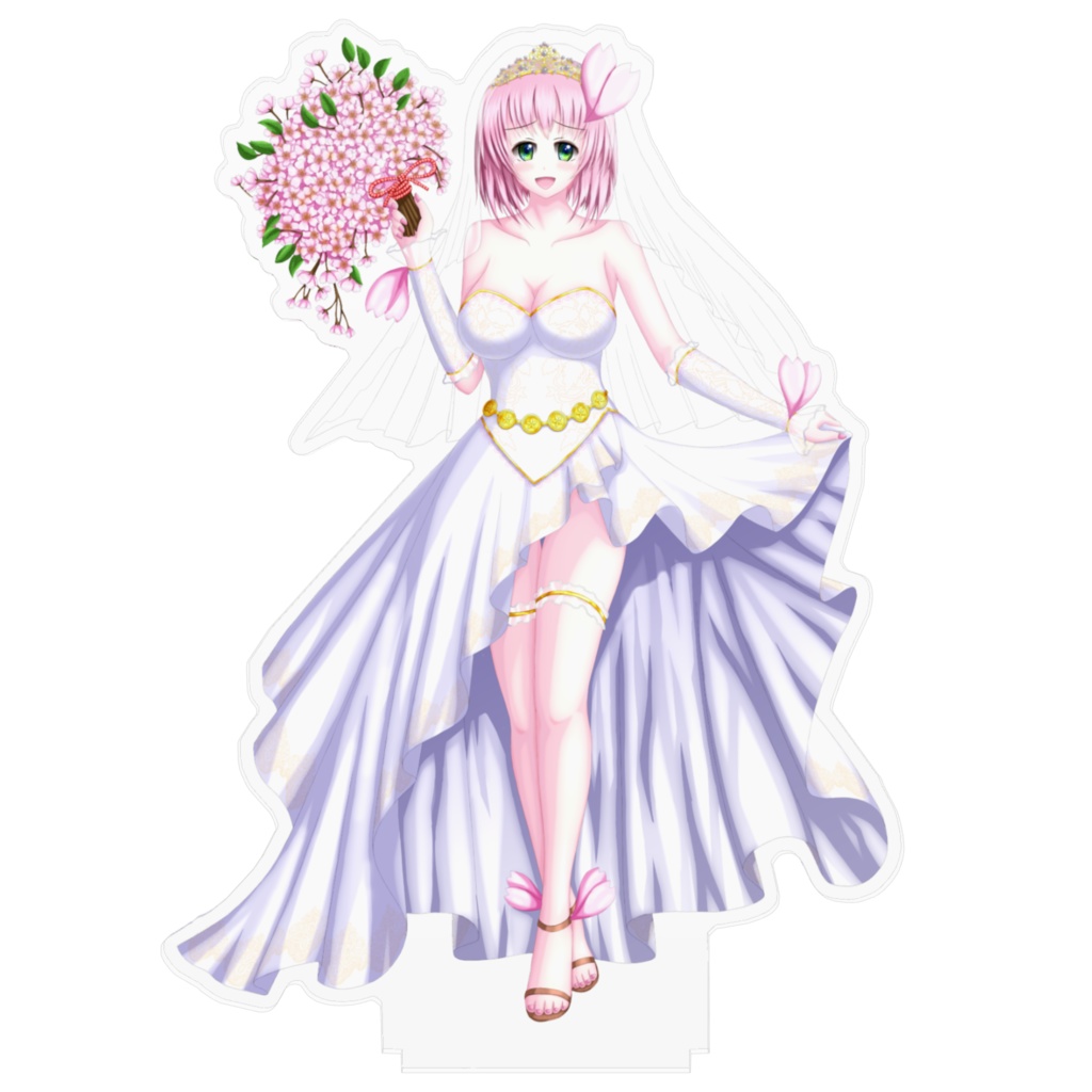 桜ありすブライダル アクリルフィギュア