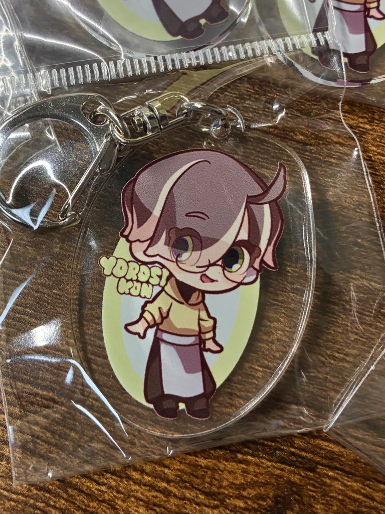 よろしくんアクリルキーホルダー