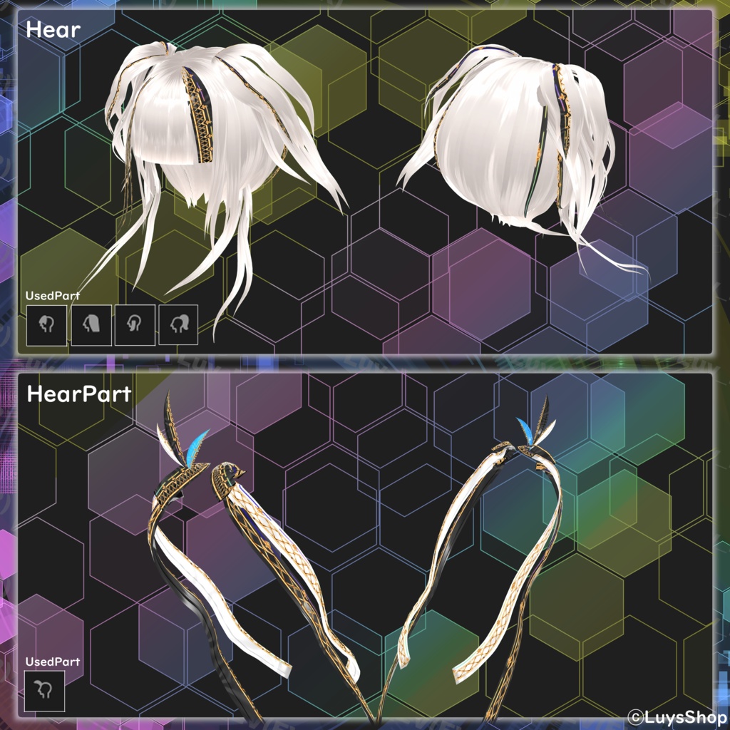 【VRoid 正式版】サイバーサマーフェスティバルウェア