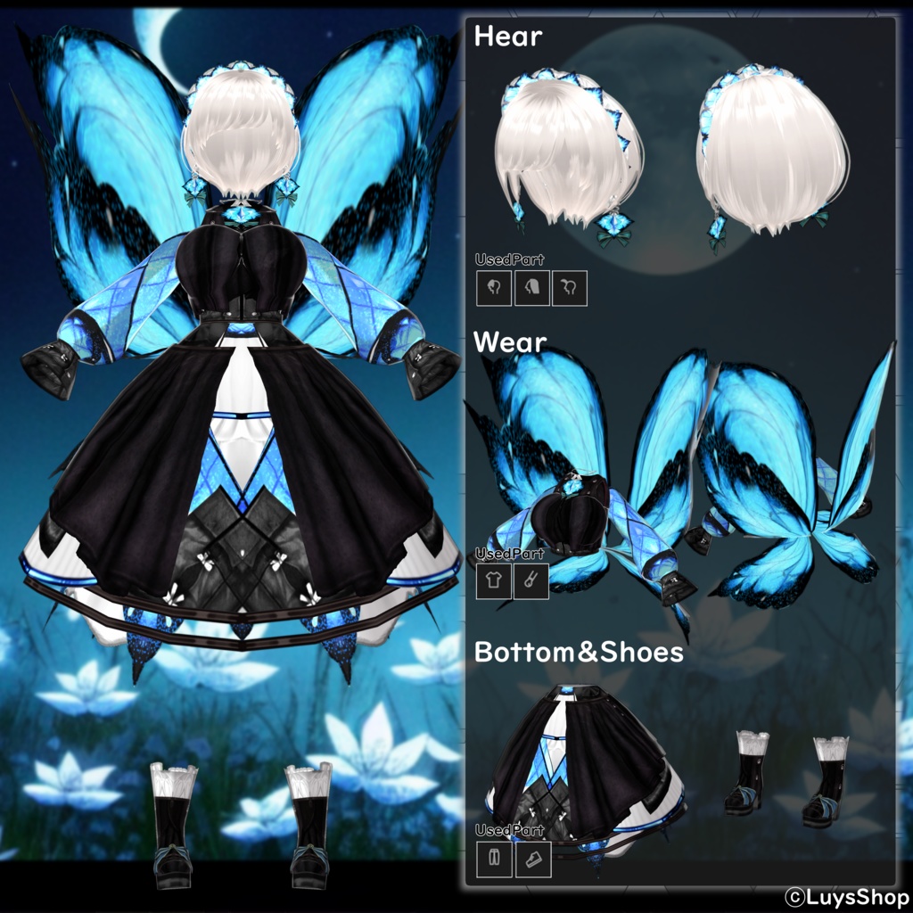 【VRoid 正式版】ナイトスターズ_VMFS.No3