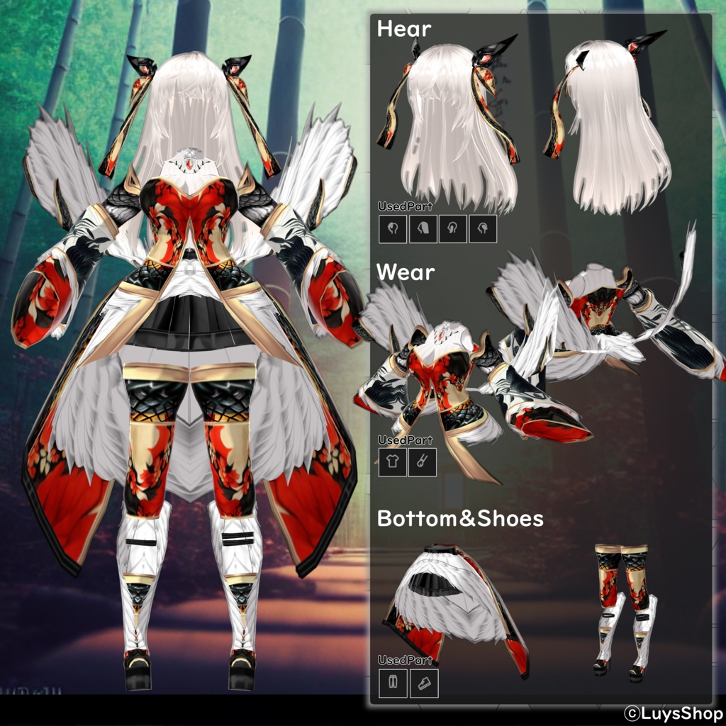 【VRoid 正式版】トワノホムラ_VMFS.No3