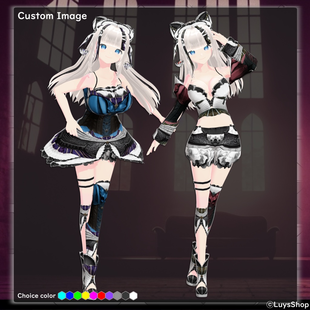 【VRoid 正式版】ゴシックロードウェア