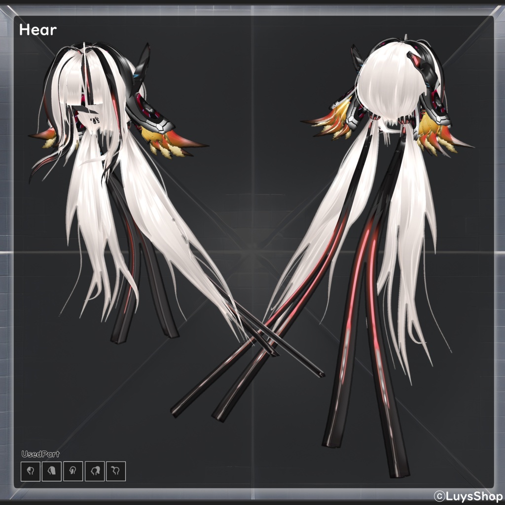 【VRoid 正式版】アーテルマーキナリウス&レフコースメーカニコス