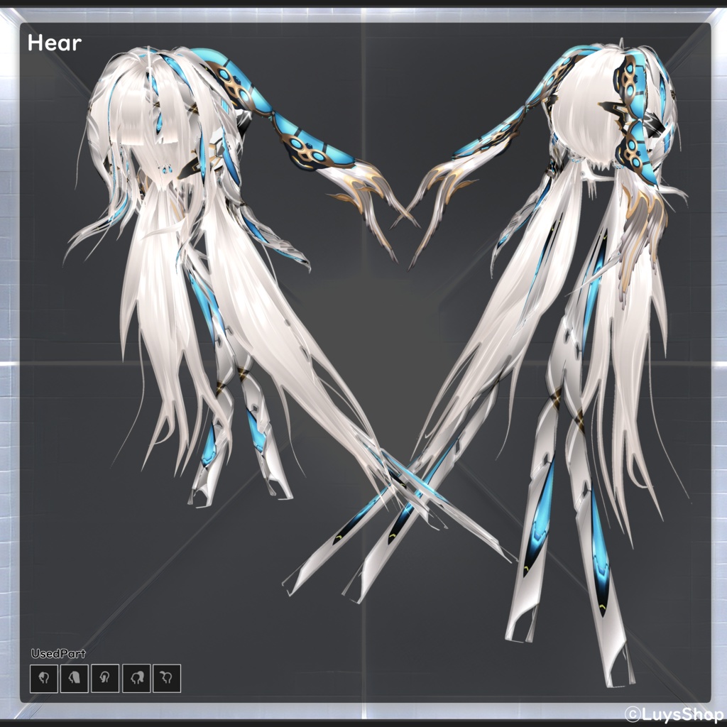 【VRoid 正式版】アーテルマーキナリウス&レフコースメーカニコス