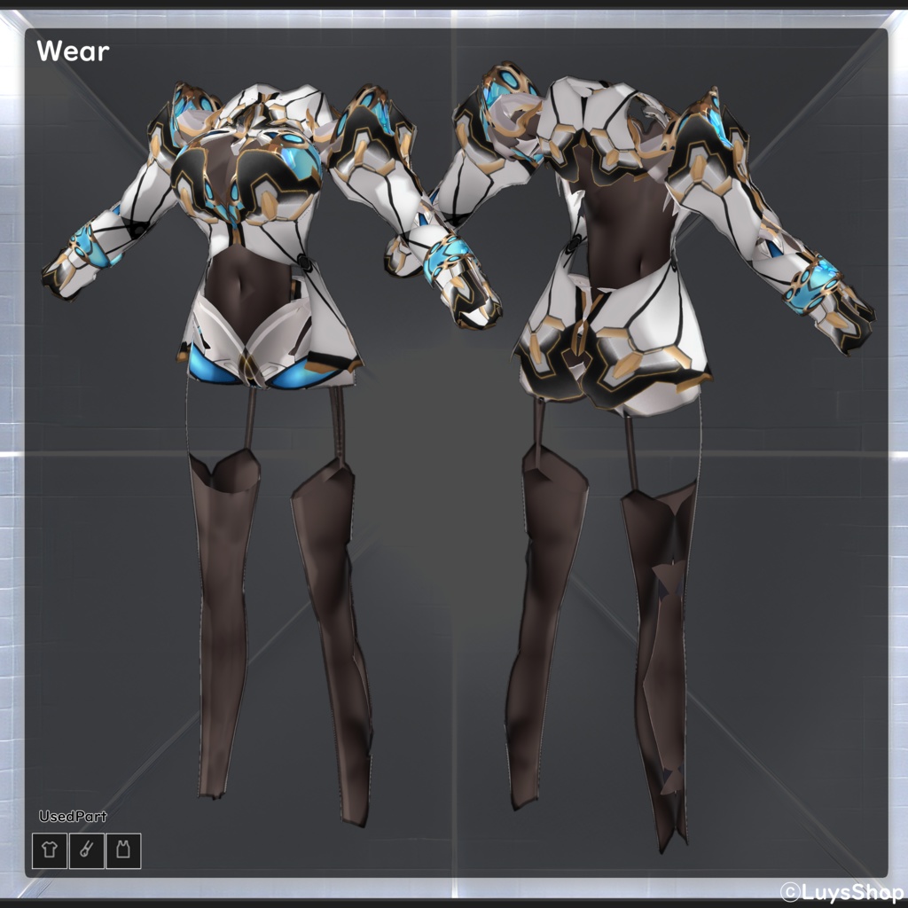 【VRoid 正式版】アーテルマーキナリウス&レフコースメーカニコス