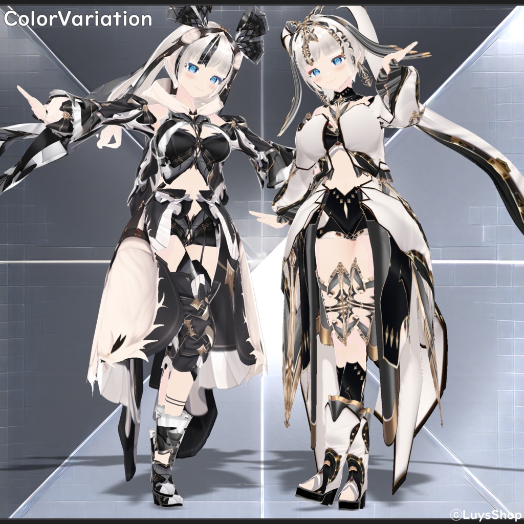 【VRoid 正式版】ブラウライゼンダー&ルーフスウィアート