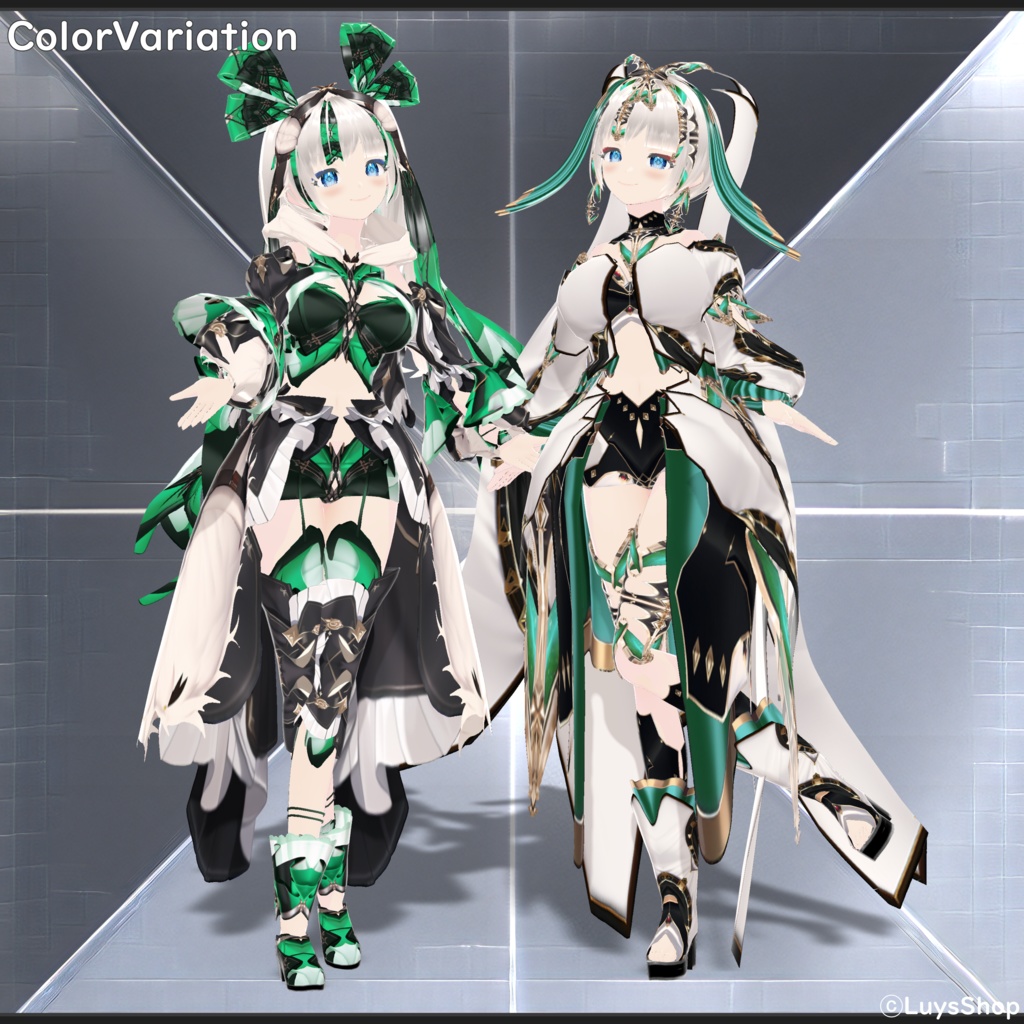 【VRoid 正式版】ブラウライゼンダー&ルーフスウィアート