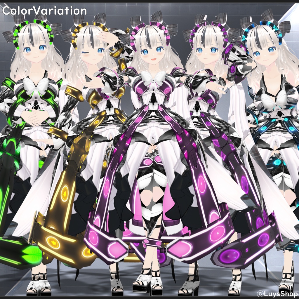 【VRoid 正式版】フラウツゥクリーベ