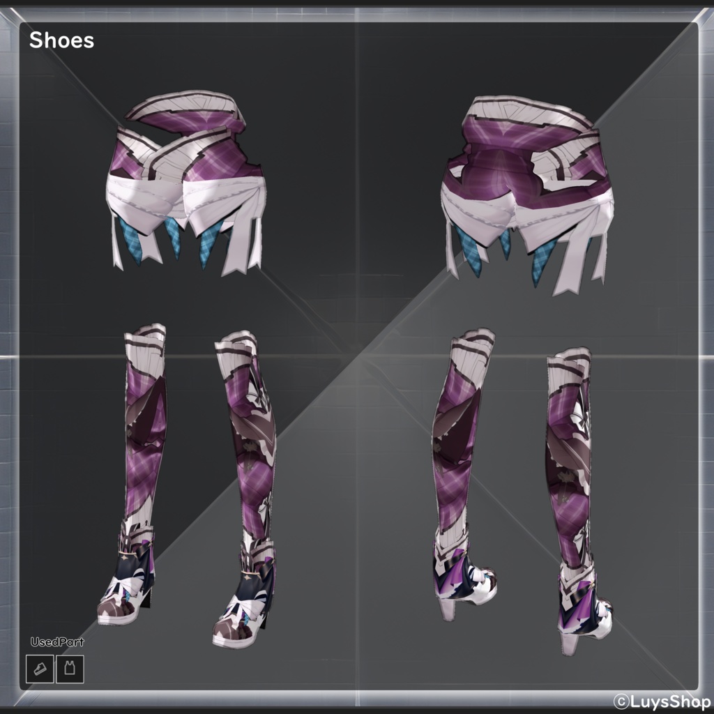 【VRoid 正式版】ボリュームリボンドレス【ゼーンリーゲマイン】