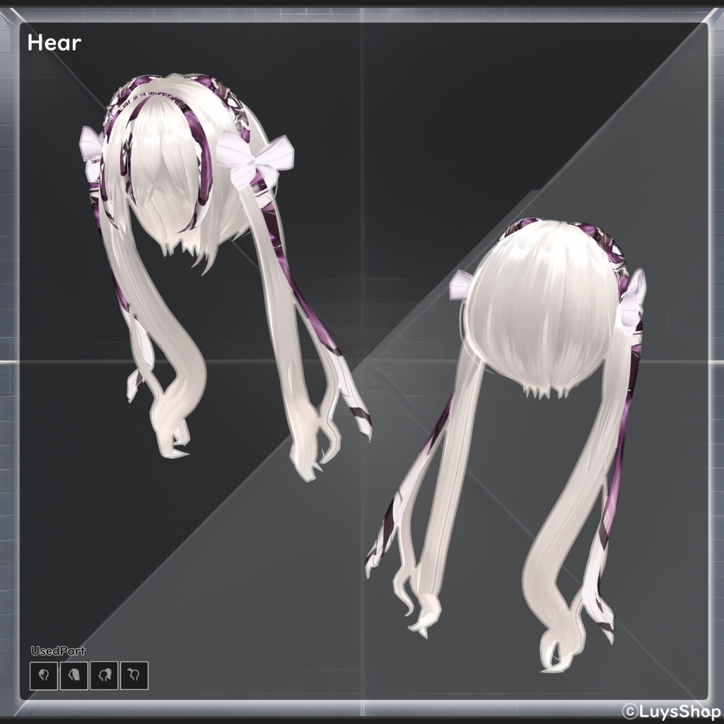 【VRoid 正式版】ボリュームリボンドレス【ゼーンリーゲマイン】