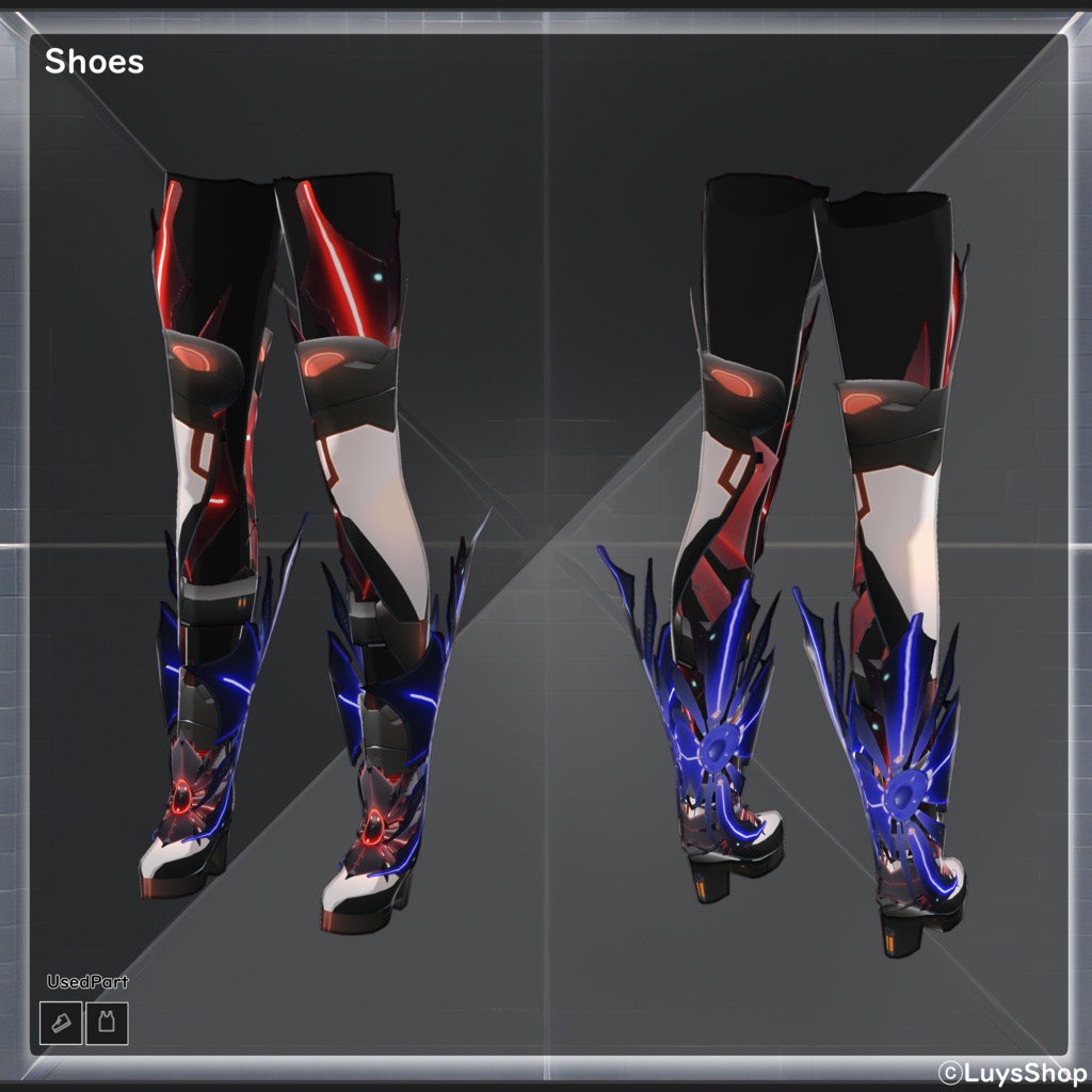 【VRoid 正式版】サイバートゥースウェア【シュヴァストアング】