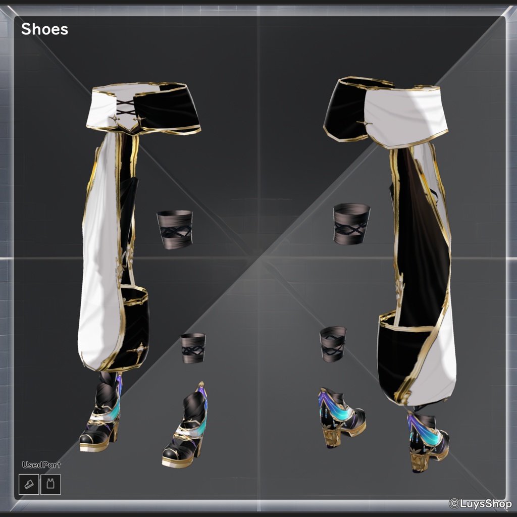 【VRoid 正式版】ファンタジーサマードレス【アエスタスフェリア】