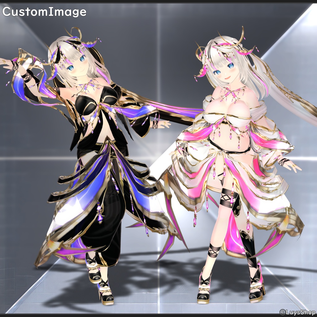 【VRoid 正式版】ファンタジーサマードレス【アエスタスフェリア】