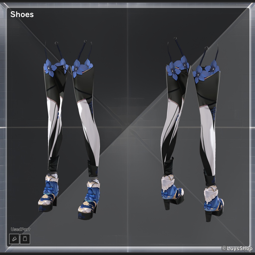 【VRoid 正式版】オリエンタルファンタジードレス【アナティキリア】