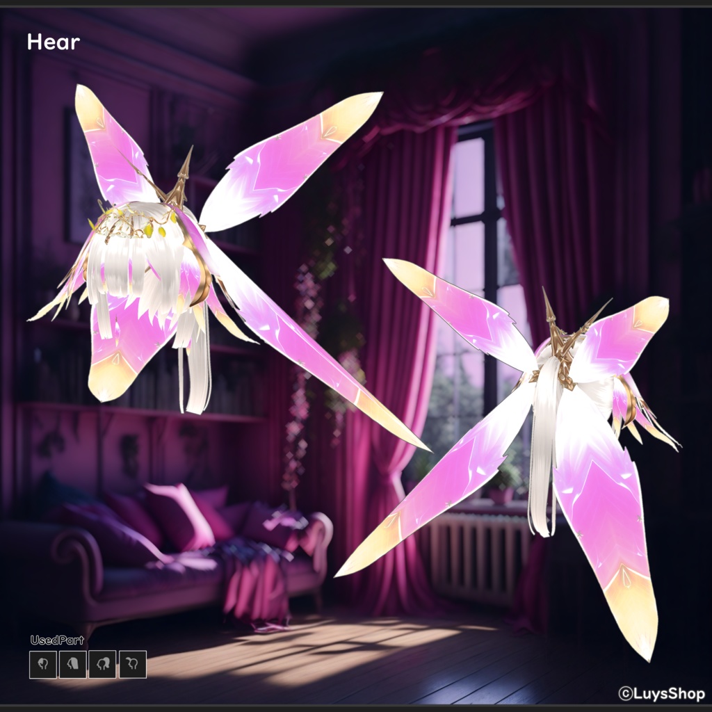 【VRoid 正式版】ハイファンタジードレス【ドリームフェアリー】