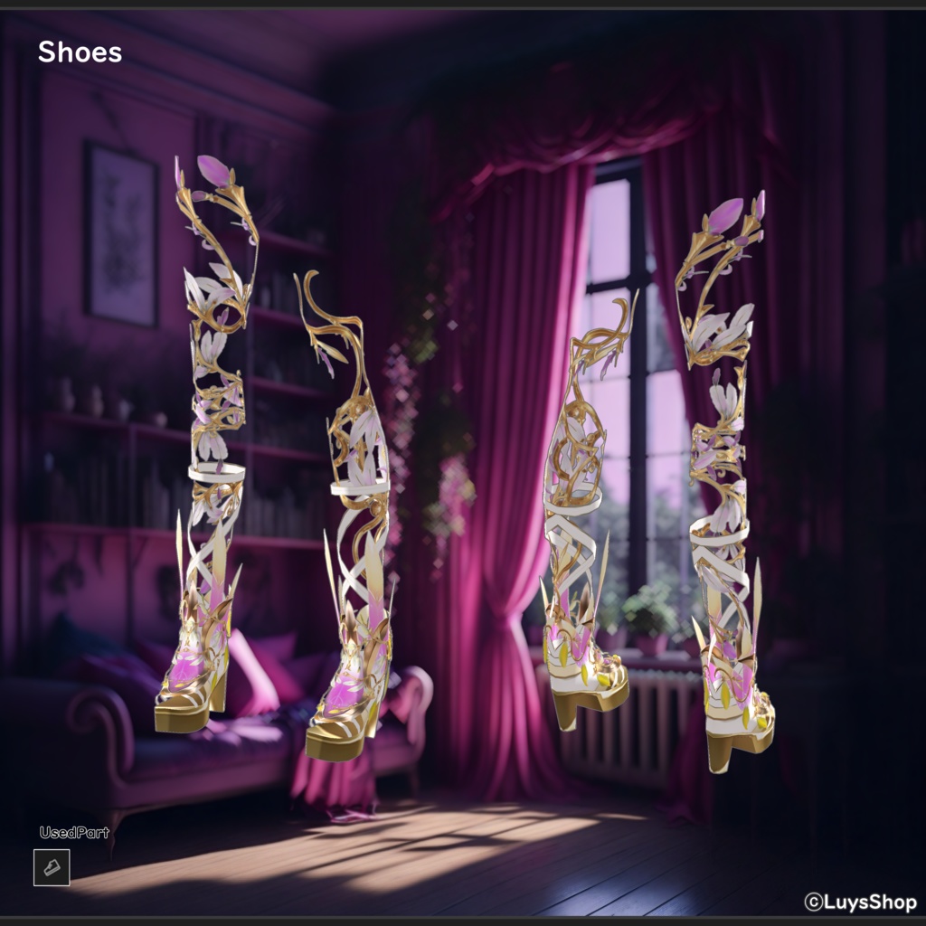 【VRoid 正式版】ハイファンタジードレス【ドリームフェアリー】