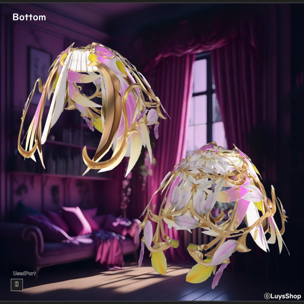 【VRoid 正式版】ハイファンタジードレス【ドリームフェアリー】