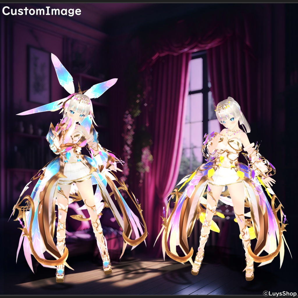 【VRoid 正式版】ハイファンタジードレス【ドリームフェアリー】