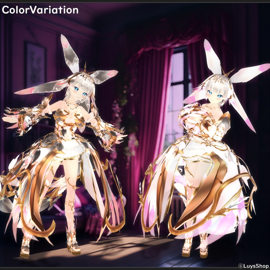 【VRoid 正式版】ハイファンタジードレス【ドリームフェアリー】